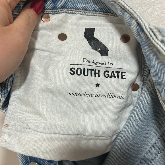 AG Alexxis high rise vintage straight jean size 29 light wash long baggy relaxed - Picture 13 of 13